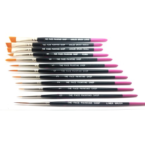 The Face Painting Shop Pro Set of Brushes (The Face Painting Shop Pro Set of Brushes + SOAP)